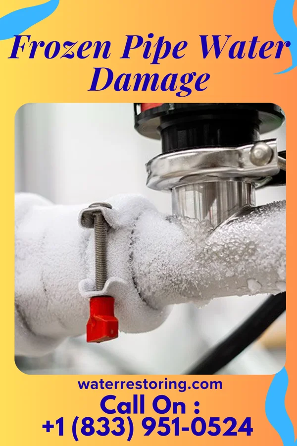 Frozen Pipe Water Damage in Spring Creek, SD